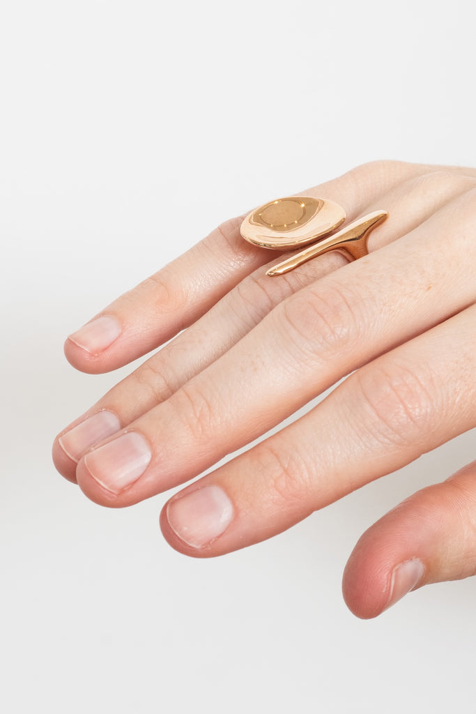 monicacastiglioni リング Bronze Spatusce Ring Bronze 05 – Moth