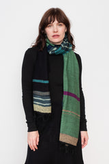 Roots Shawl MIDDLE 15 Wool/Cotton Mix