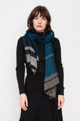 Roots Shawl MIDDLE 18 Wool/Cotton Mix