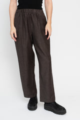 Trousers Brown Check