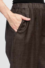 Trousers Brown Check