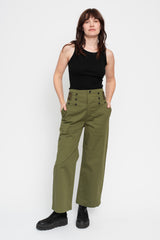 Stretch Chino TWIGGY 7-Stars Suspender Pants Khaki