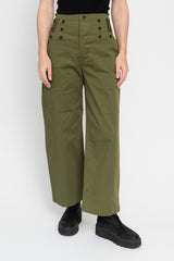 Stretch Chino TWIGGY 7-Stars Suspender Pants Khaki