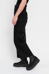 Stretch Chino TWIGGY 7-Stars Suspender Pants Black