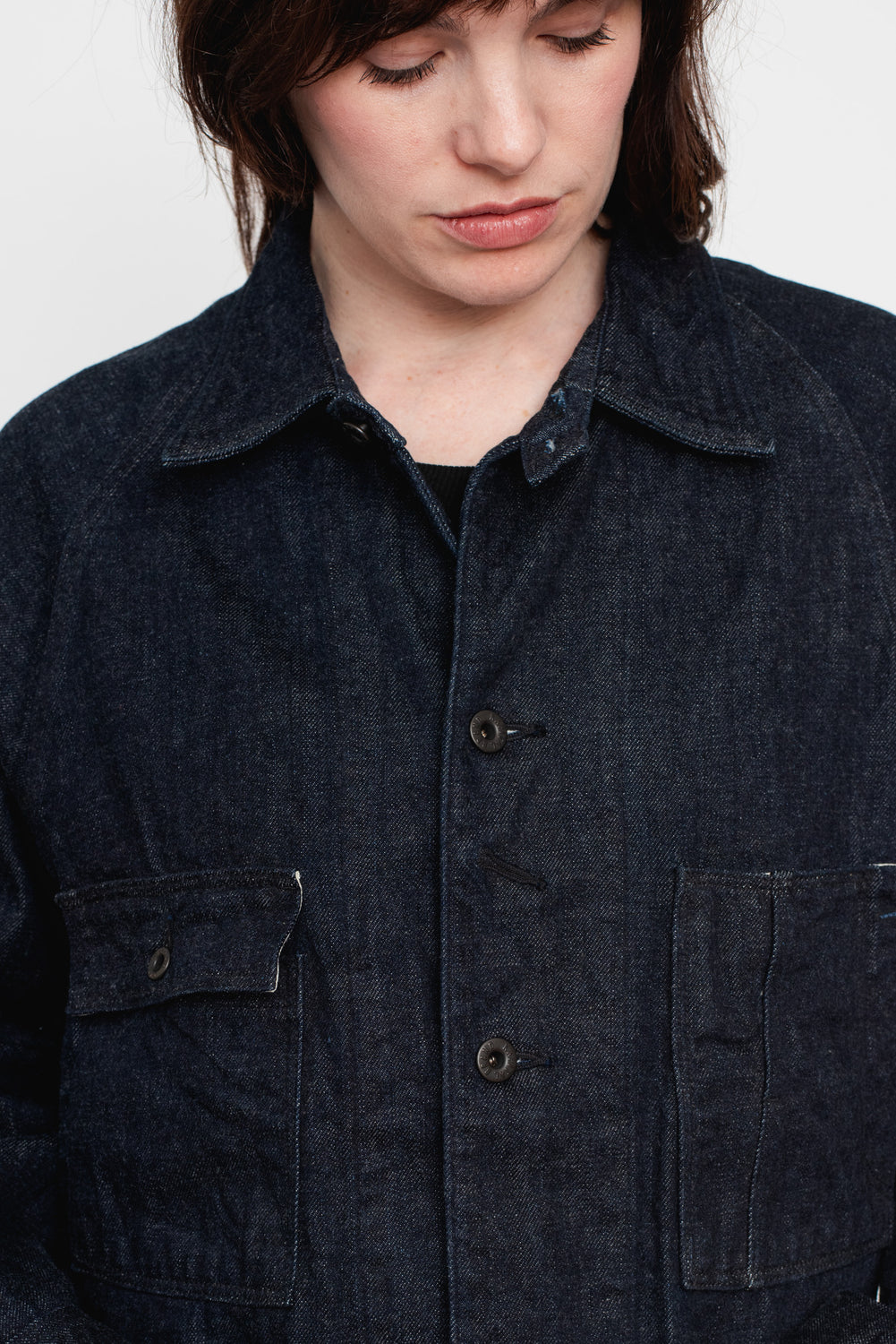 12oz Denim CACTUS Coverall (BLK-Thread ver.)