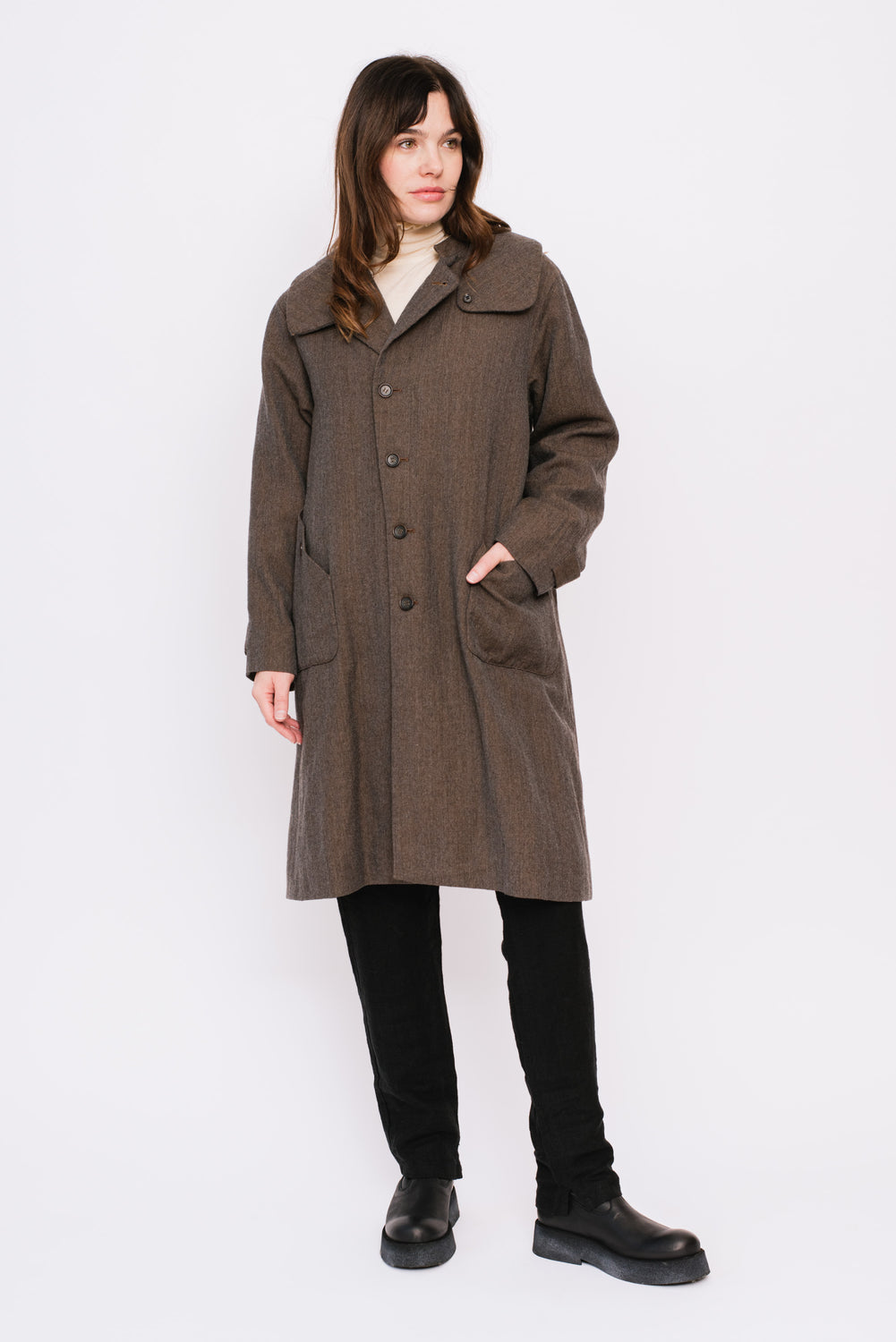 Twill Raglan Coat