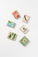 Set of Six Vintage Japanese Matchbooks D