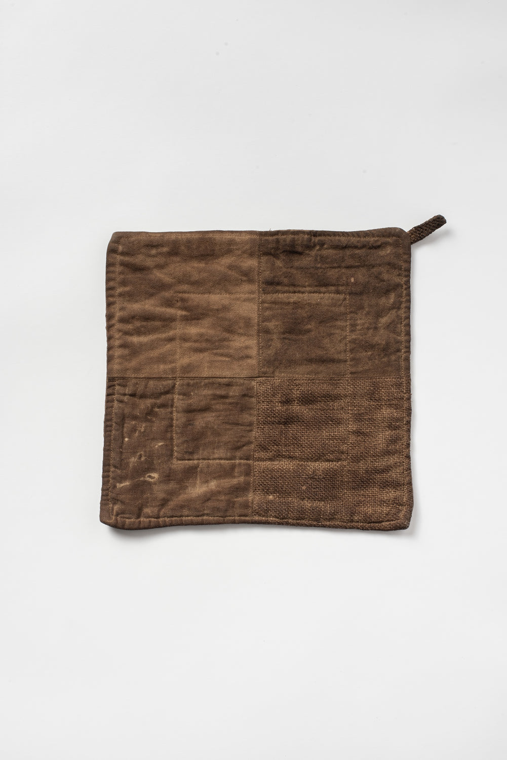 Japanese Potholder Dyed with Kakishibu (persimmon tannins)