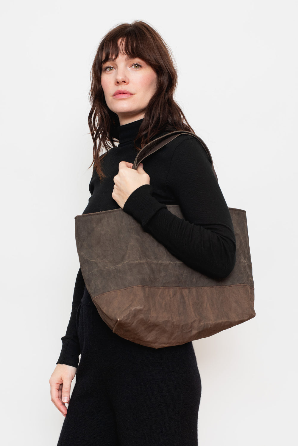 Persimmon Dyed Tote Bag