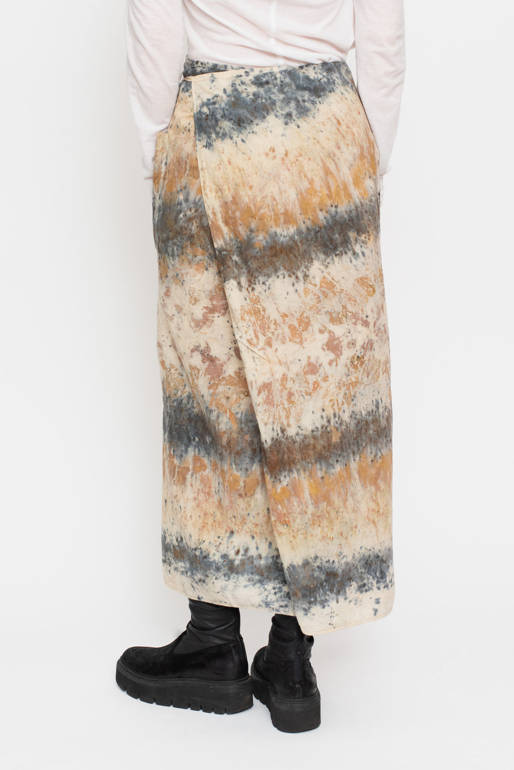 Simple Wrap Skirt, Botanical Dye