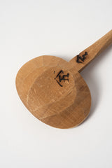 Vintage Large Japanese Wood Ladle