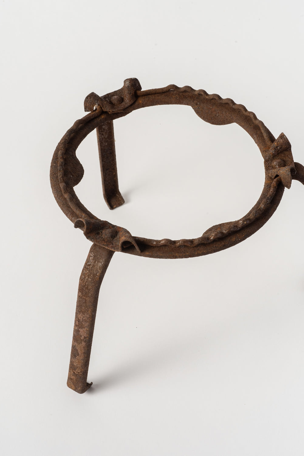 Vintage Japanese Iron trivet or Pot Stand (commonly called a gotoku 五徳).