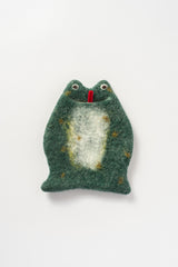Felt Frog Pouch