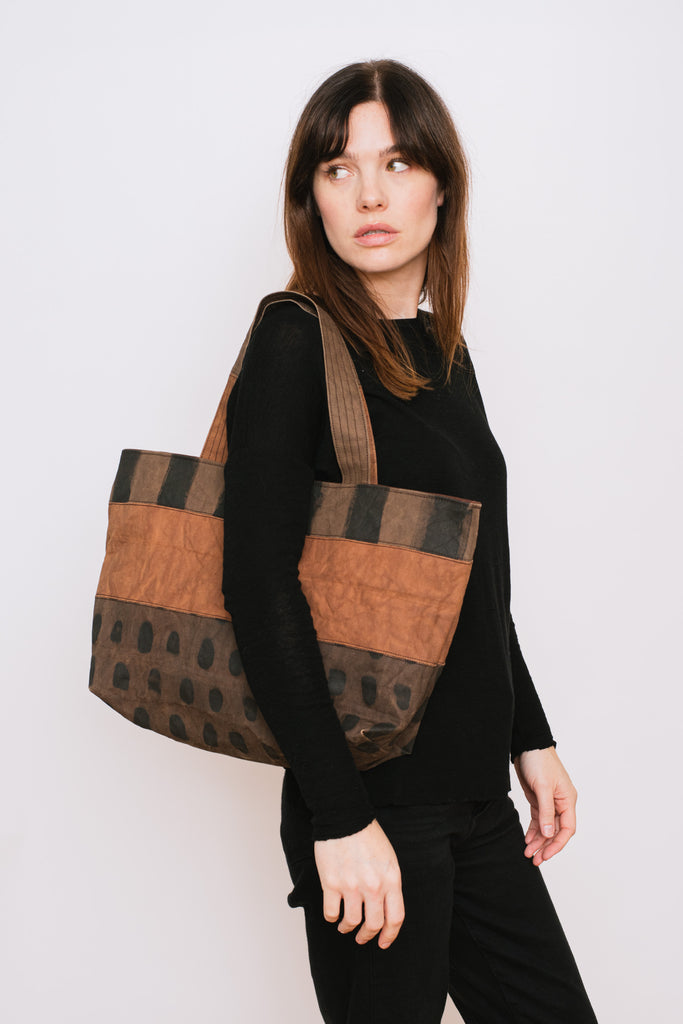 Persimmon Dyed Tote Bag – Moth