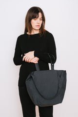 Pocketable Tote Bag Dark Gray
