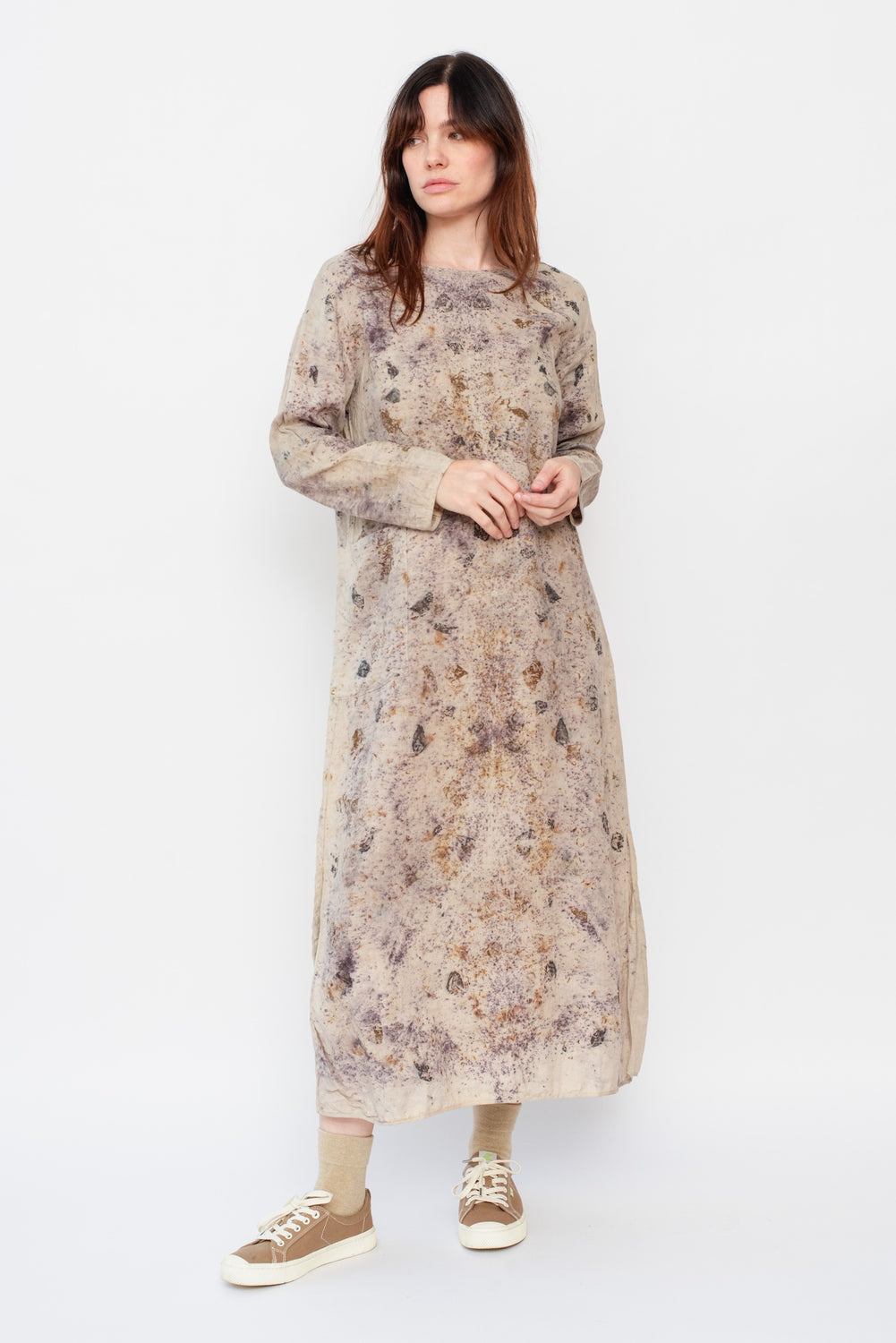 Kaftan Dress with Botanical Dye