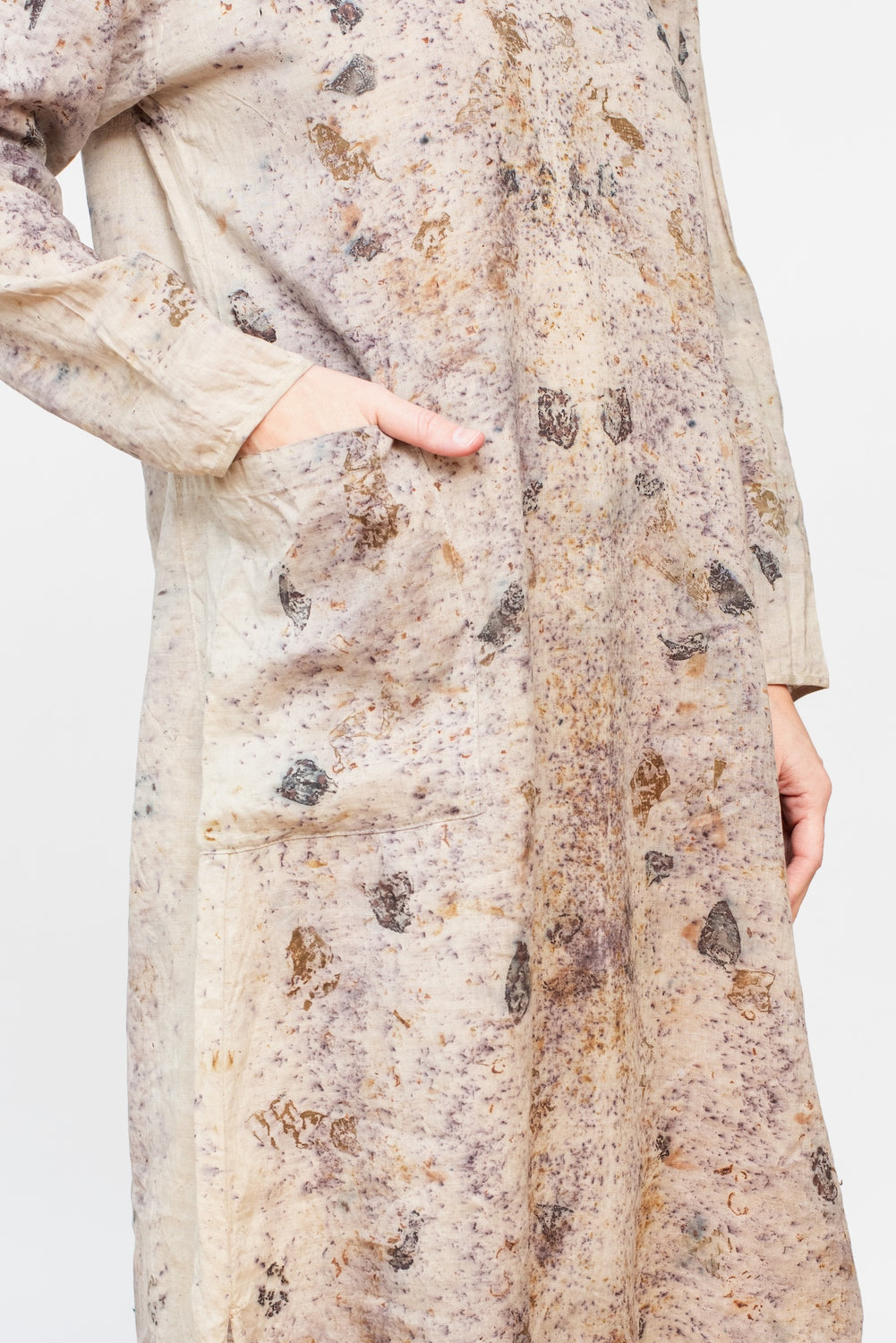 Kaftan Dress with Botanical Dye