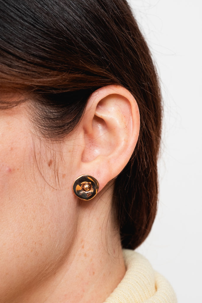 Papaveri Bronze Earrings Small