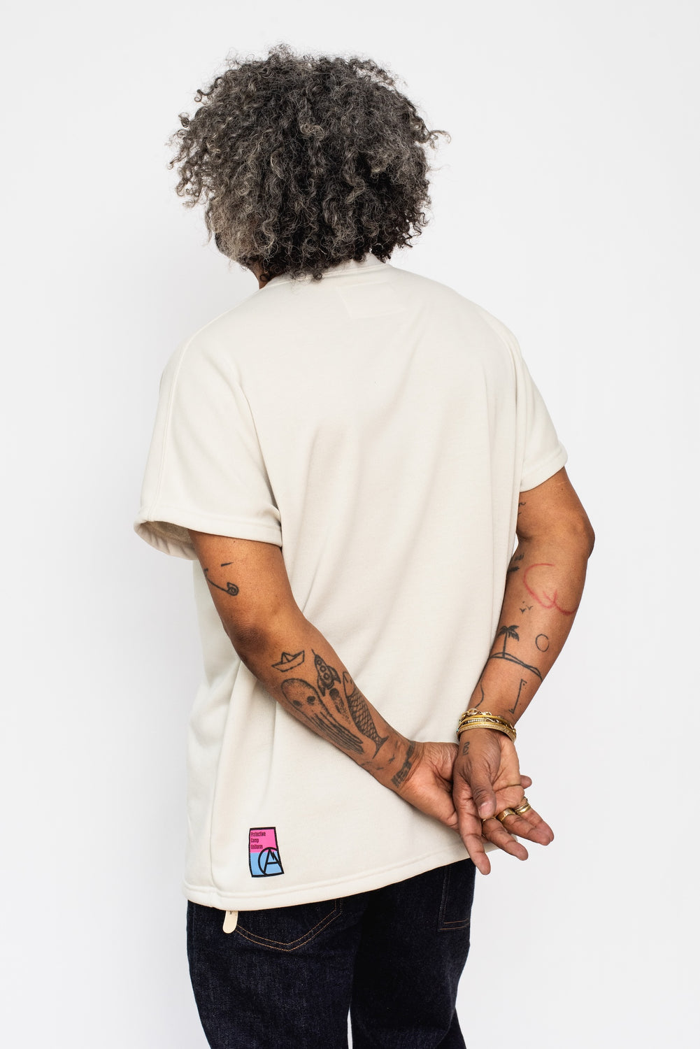 SHOEGAZE T Shirt Beige