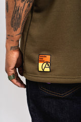 SHOEGAZE T Shirt Olive