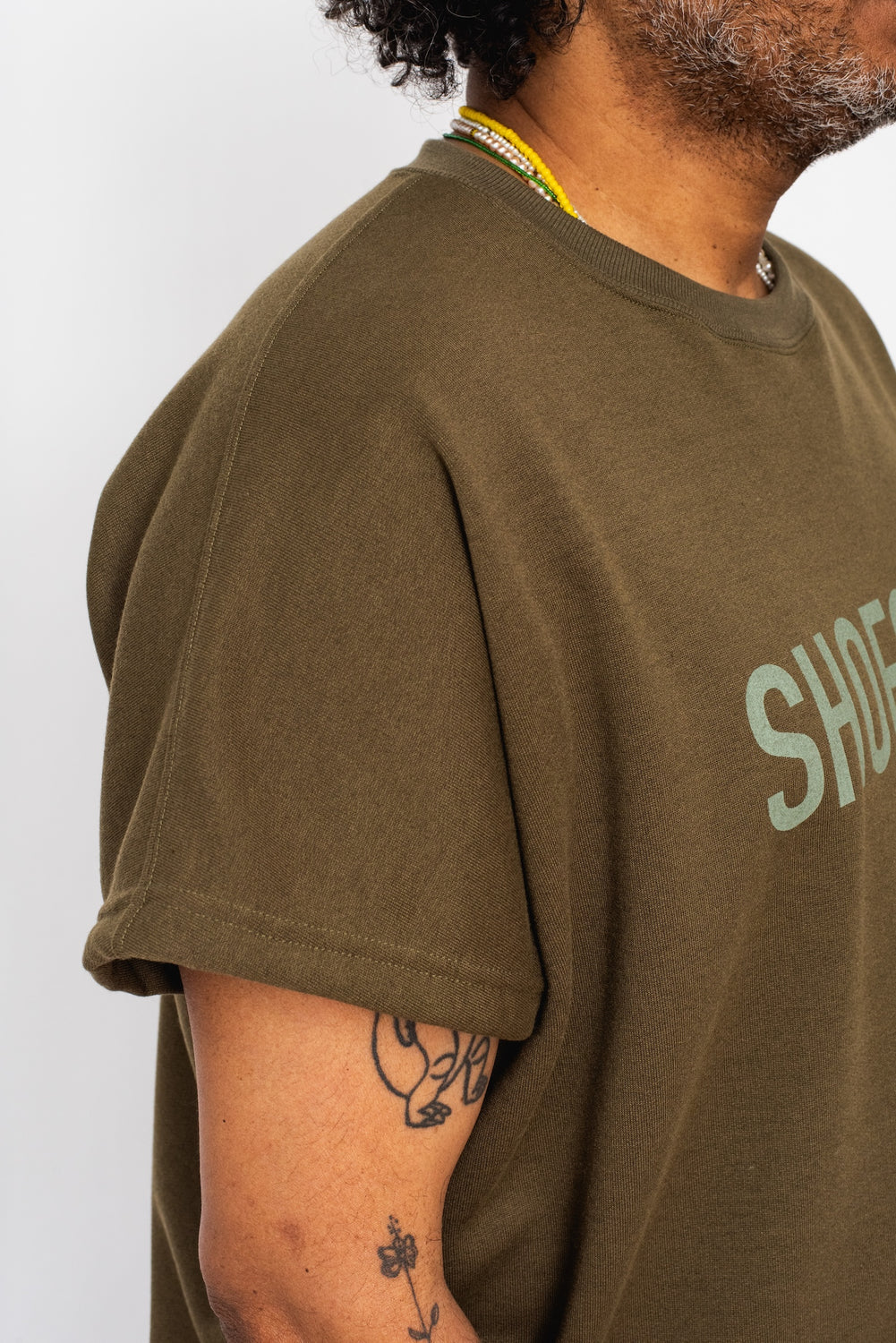 SHOEGAZE T Shirt Olive