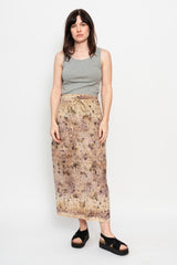 Simple Wrap Skirt, Botanical Dye