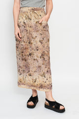 Simple Wrap Skirt, Botanical Dye