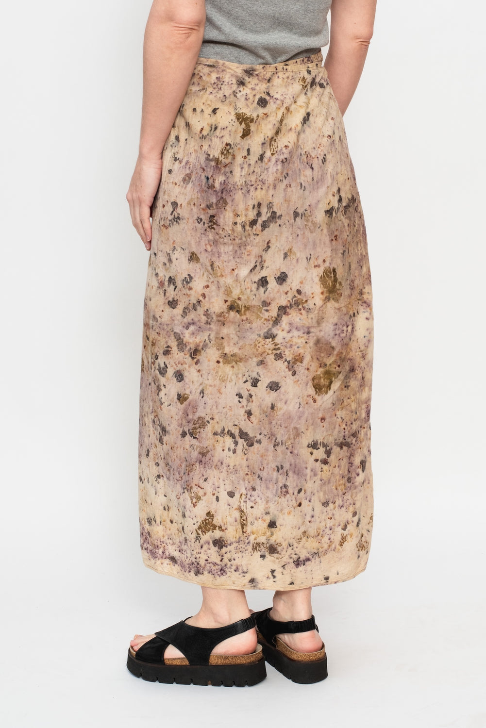 Simple Wrap Skirt, Botanical Dye