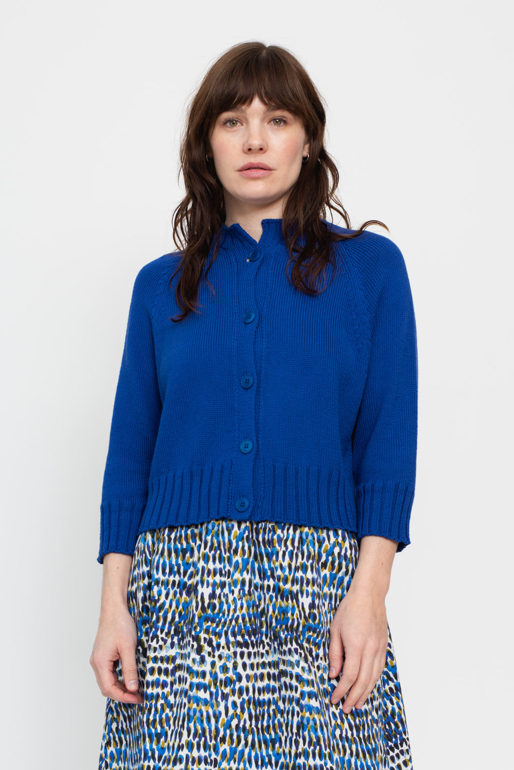 Cotton Knit Cardigan Mare