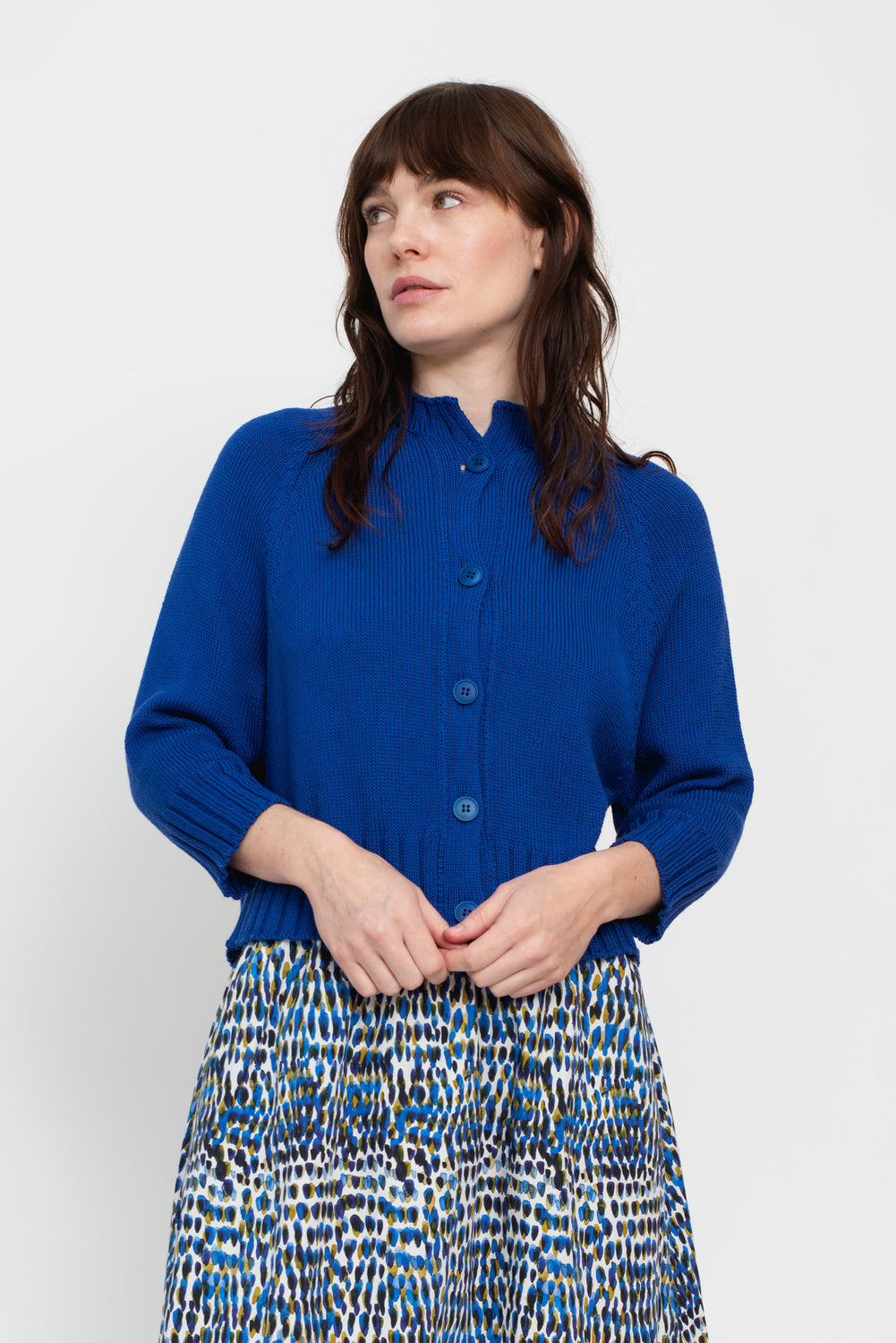 Cotton Knit Cardigan Mare