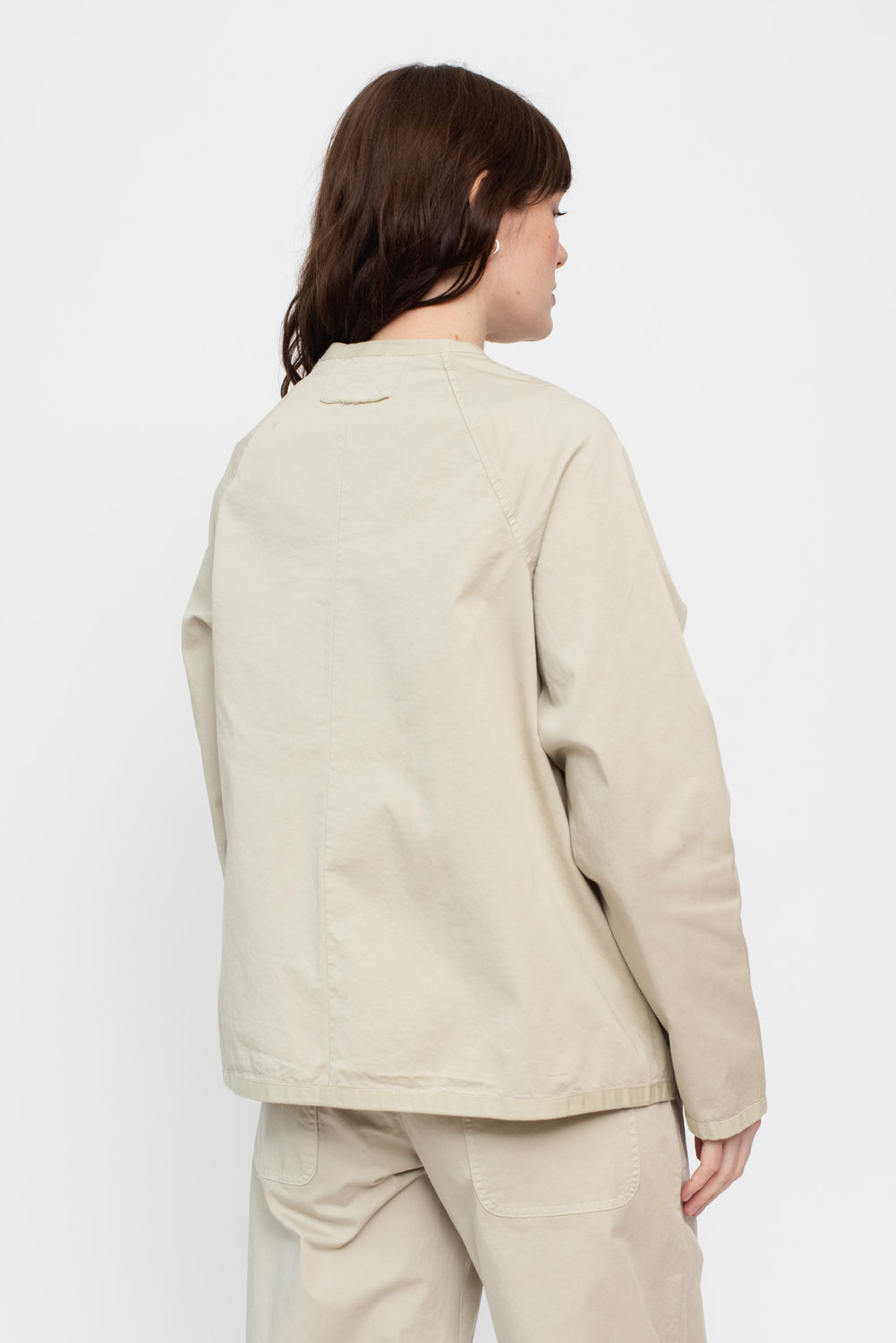 Cotton Stretch Jacket Sand