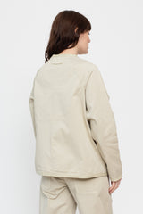Cotton Stretch Jacket Sand