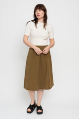 Cotton Skirt Legno