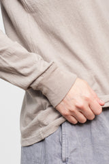 Long Sleeve T Shirt Greige