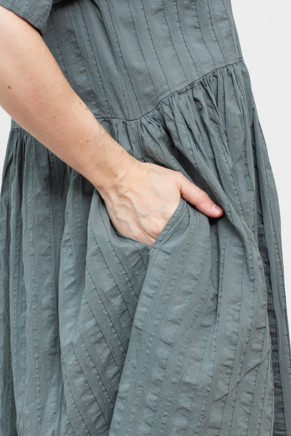 Cotton Dress Asfalto