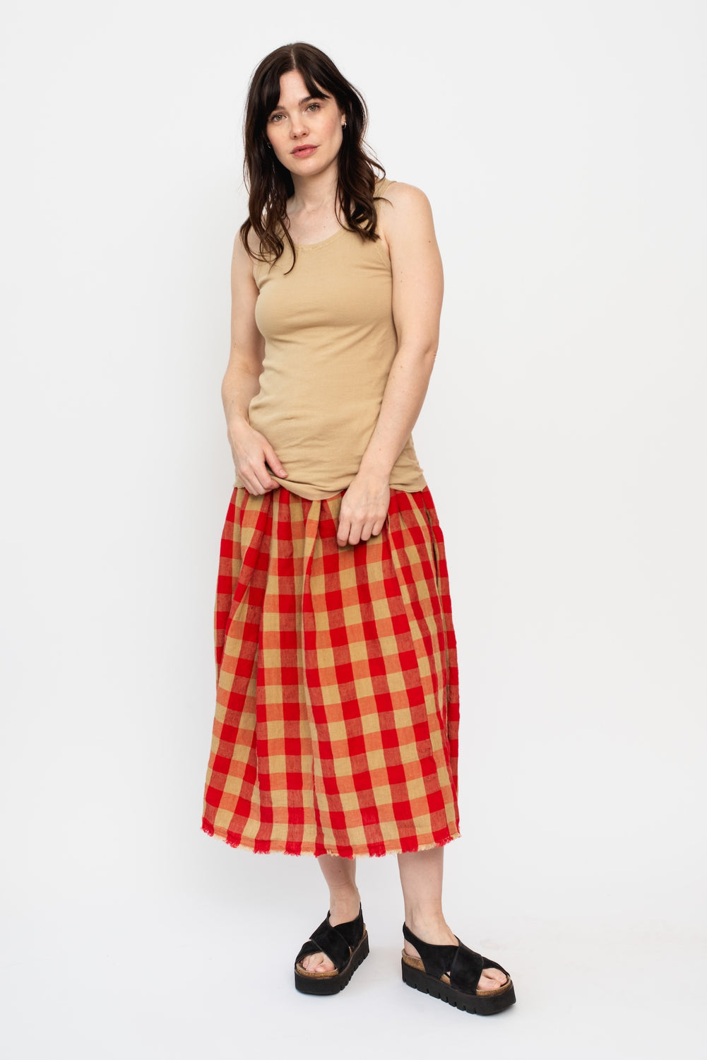 Cotton Jersey Tank Top, Juta