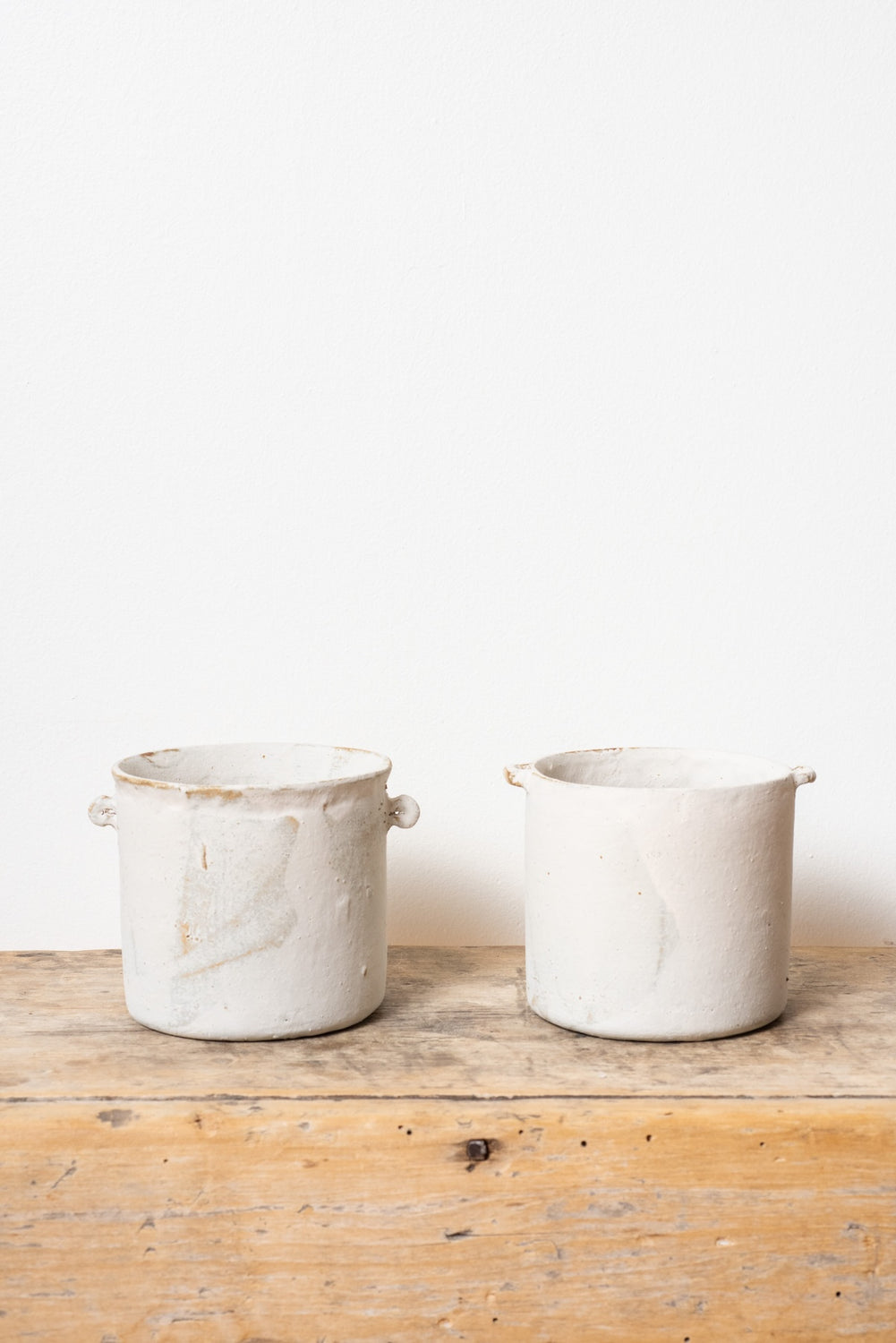 Pot Poignee, Medium, White