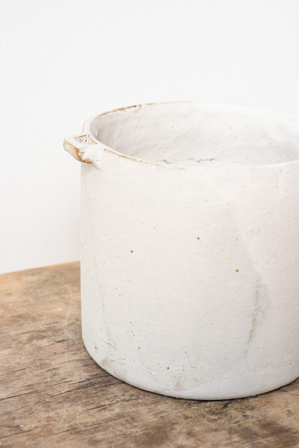Pot Poignee, Medium, White