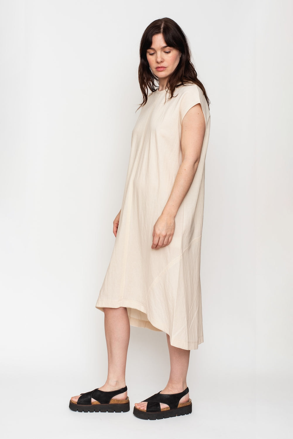 Recess Dress, Ecru
