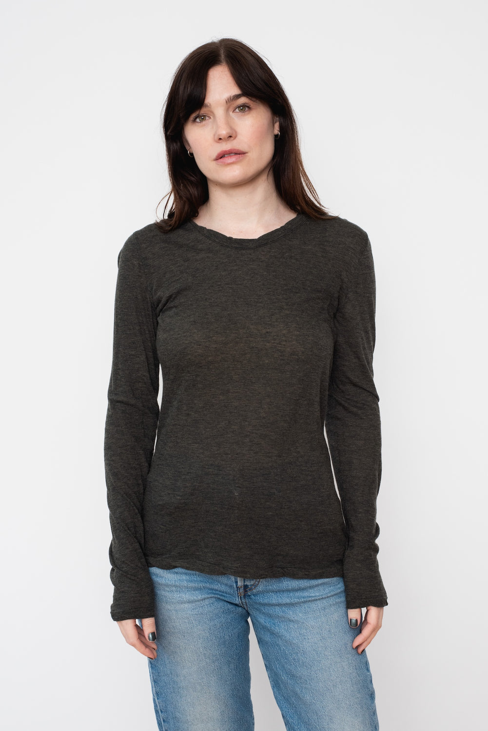 Hi-Soft Jersey L/S T-Shirt, Black