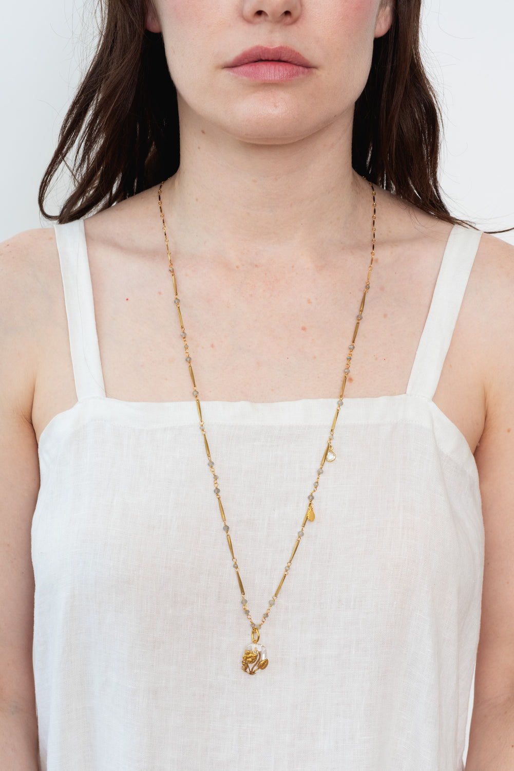 Pansy Necklace