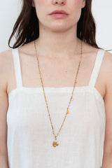 Pansy Necklace