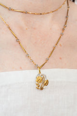 Pansy Necklace