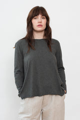 Pullover Sweater, Charcoal Gray