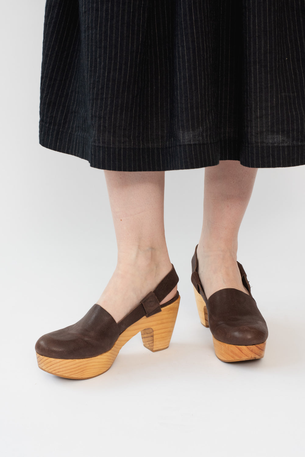 Gently Used Coclico Leather Clogs Size 9 40