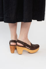 Gently Used Coclico Leather Clogs Size 9 40