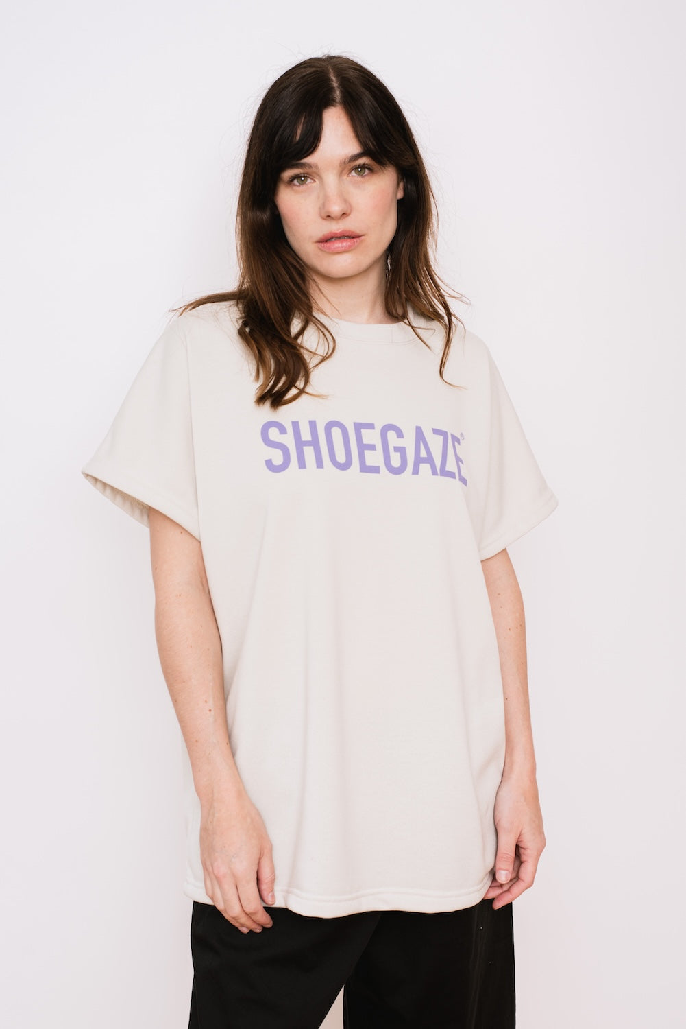 SHOEGAZE T Shirt Beige
