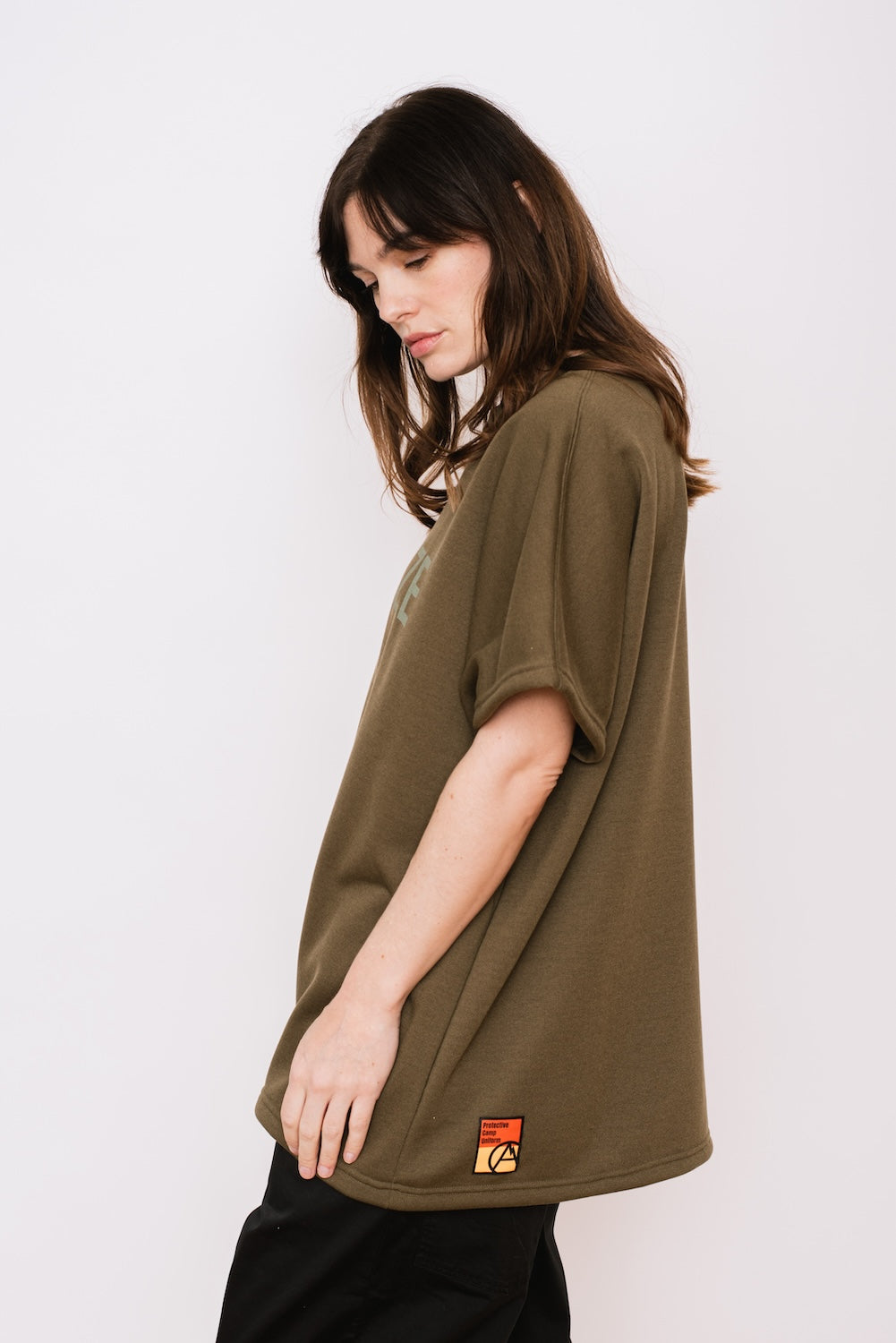 SHOEGAZE T Shirt Olive