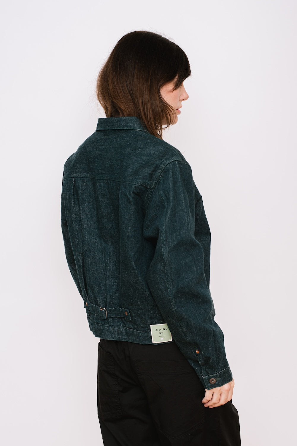 No. 4 Plant Dyed Denim 1st JACKET Unisex