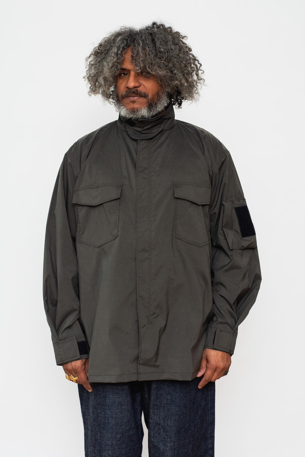 MT Crew Shirt, Charcoal Grey